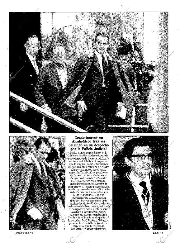 ABC MADRID 27-02-1998 página 5