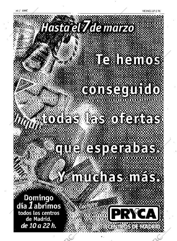 ABC MADRID 27-02-1998 página 56