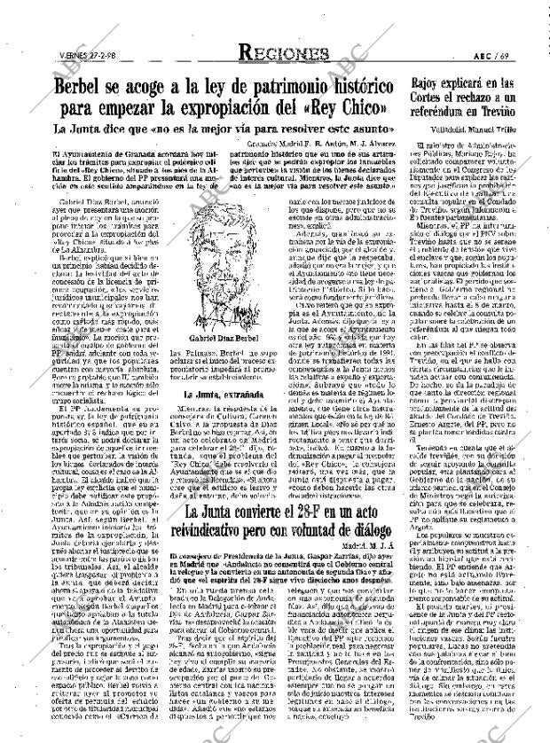 ABC MADRID 27-02-1998 página 69