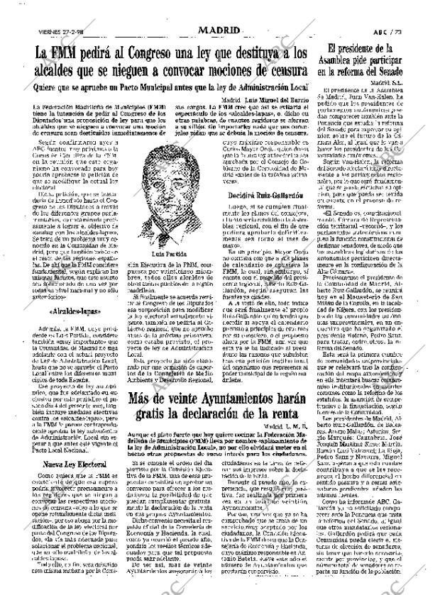 ABC MADRID 27-02-1998 página 73