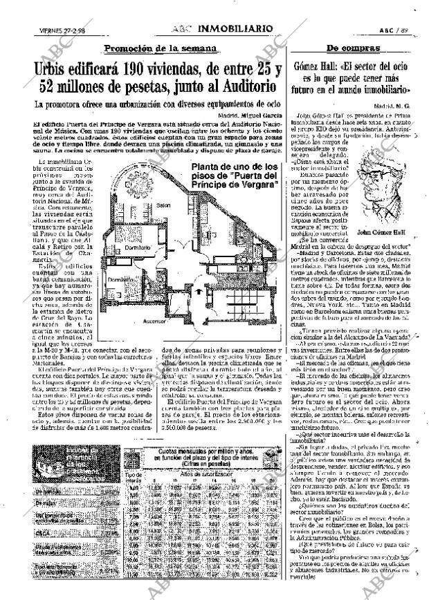 ABC MADRID 27-02-1998 página 89