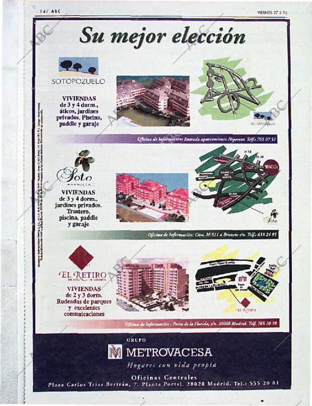 ABC MADRID 27-02-1998 página 94