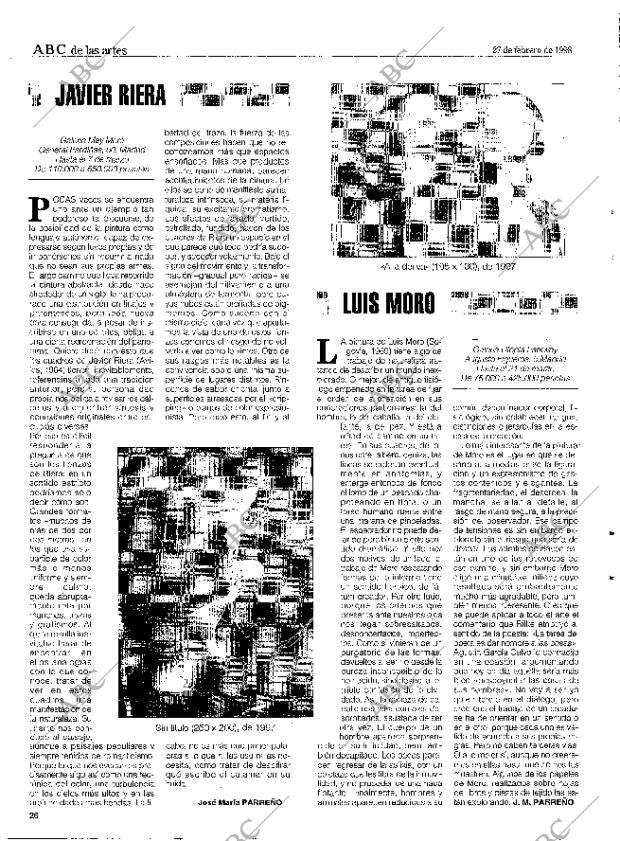 CULTURAL MADRID 27-02-1998 página 26