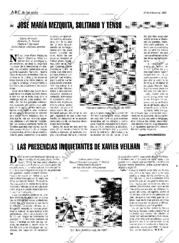 CULTURAL MADRID 27-02-1998 página 28