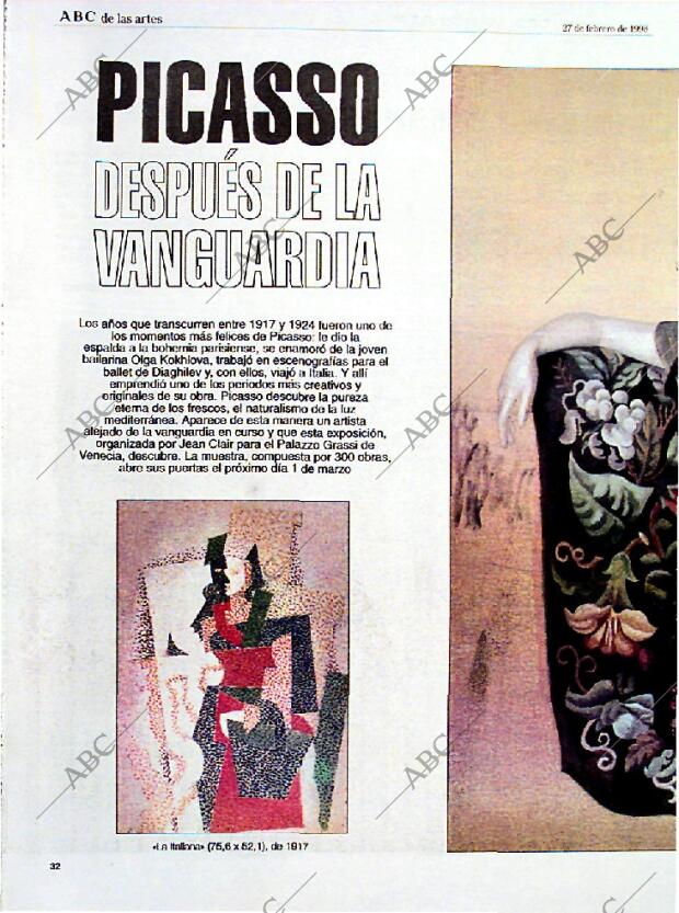 CULTURAL MADRID 27-02-1998 página 32