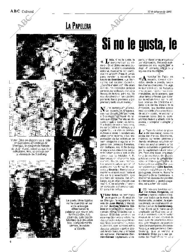 CULTURAL MADRID 27-02-1998 página 6