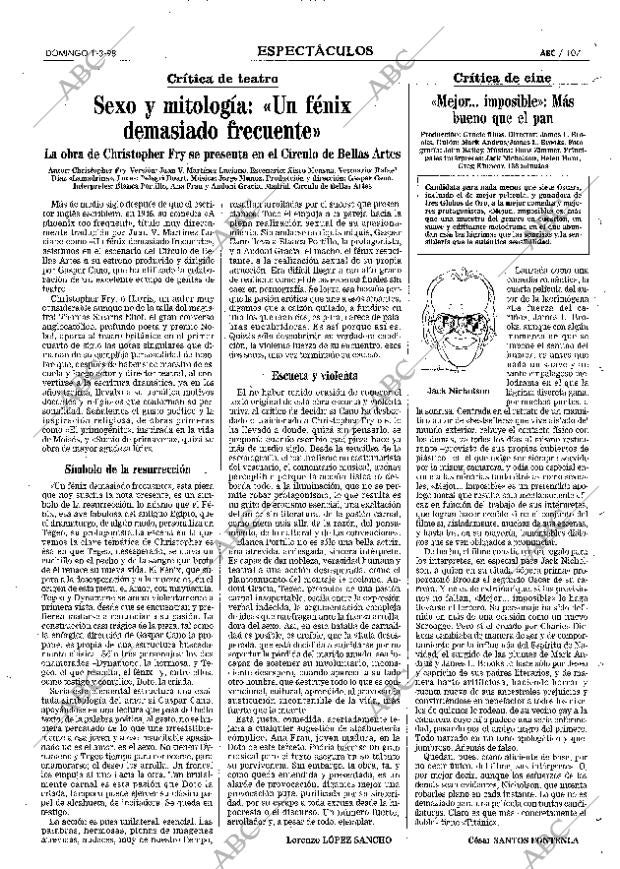 ABC MADRID 01-03-1998 página 107