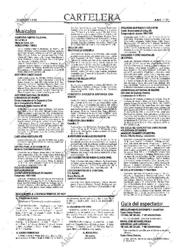 ABC MADRID 01-03-1998 página 109