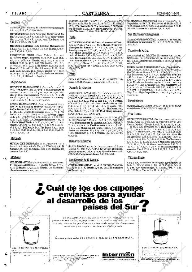ABC MADRID 01-03-1998 página 118