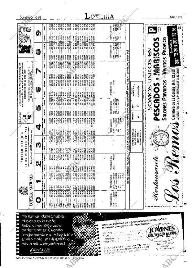 ABC MADRID 01-03-1998 página 119