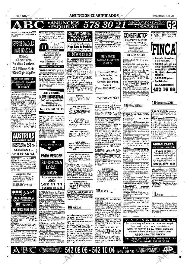 ABC MADRID 01-03-1998 página 138