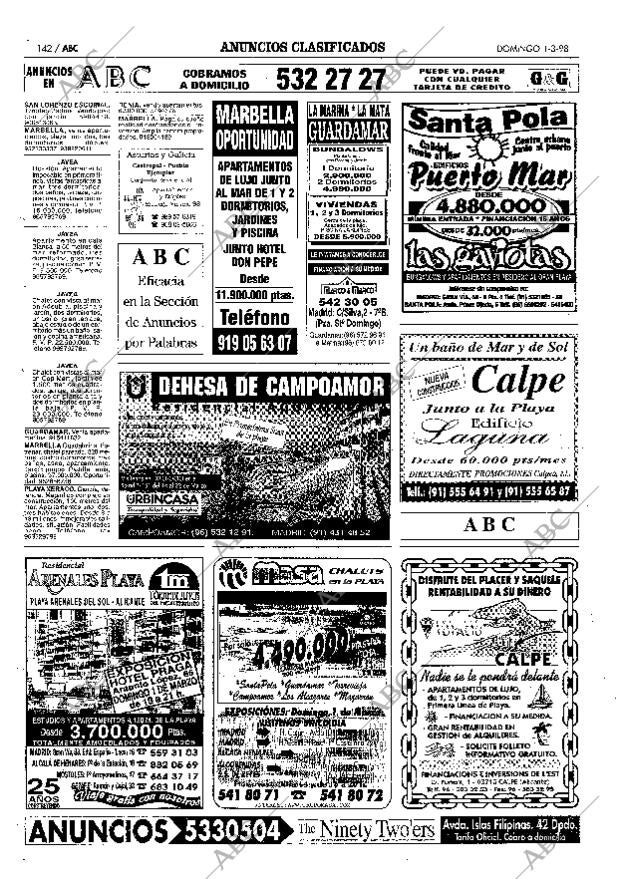 ABC MADRID 01-03-1998 página 142