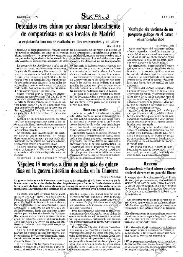 ABC MADRID 01-03-1998 página 89