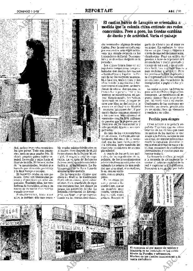 ABC MADRID 01-03-1998 página 91