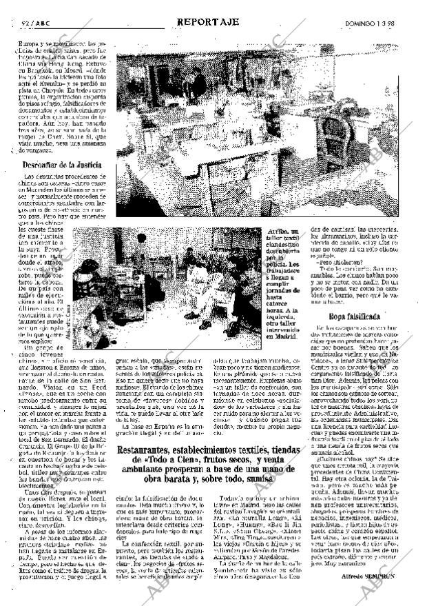 ABC MADRID 01-03-1998 página 92