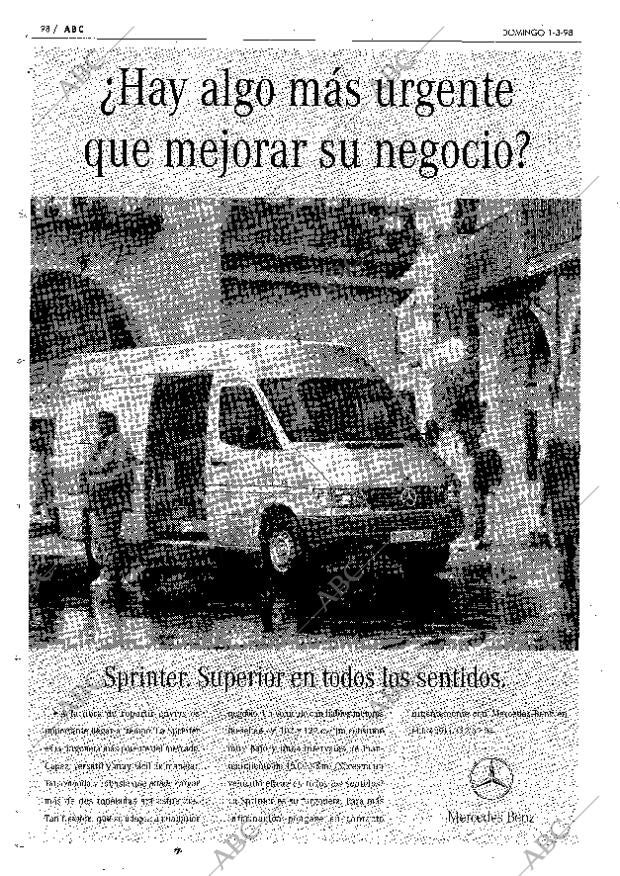 ABC MADRID 01-03-1998 página 98
