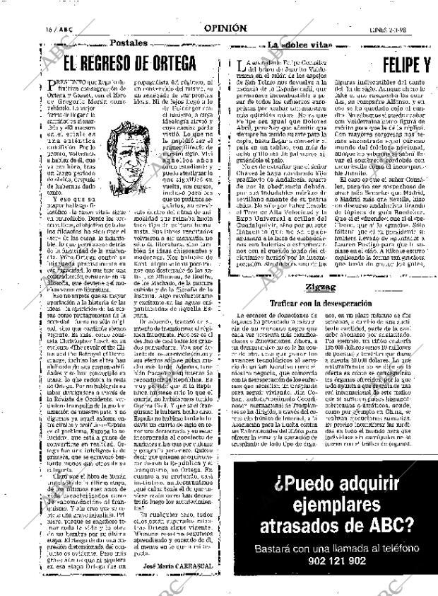 ABC MADRID 02-03-1998 página 16