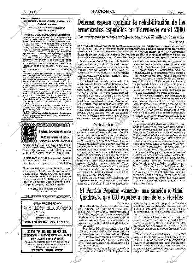ABC MADRID 02-03-1998 página 26