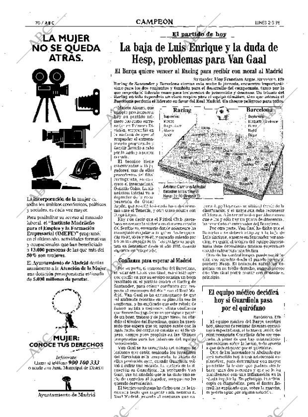 ABC MADRID 02-03-1998 página 70