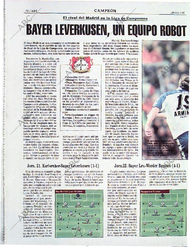 ABC MADRID 02-03-1998 página 72
