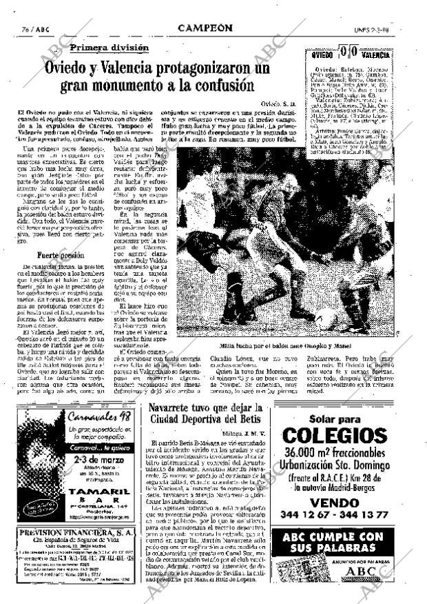 ABC MADRID 02-03-1998 página 76