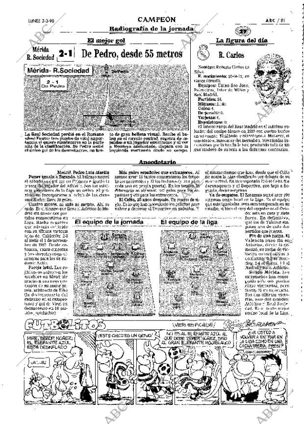 ABC MADRID 02-03-1998 página 81