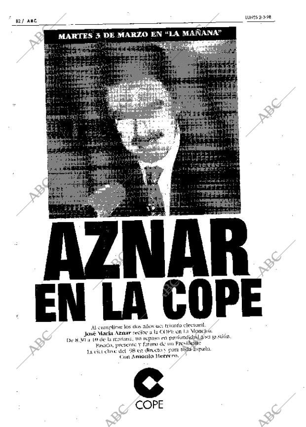ABC MADRID 02-03-1998 página 82