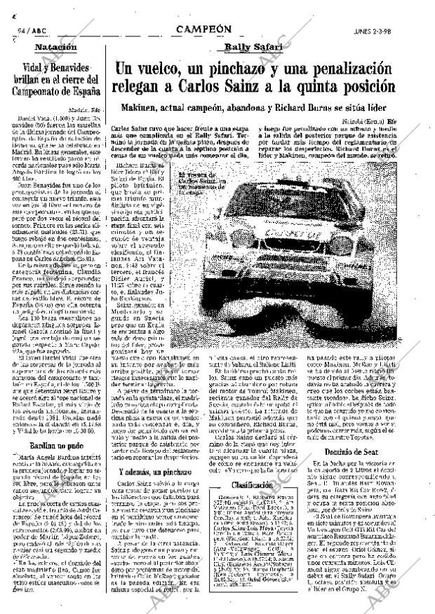 ABC MADRID 02-03-1998 página 94