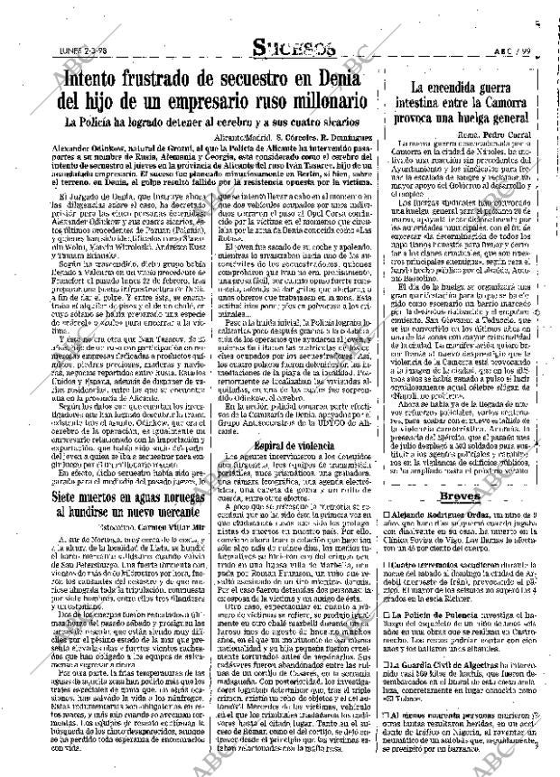 ABC MADRID 02-03-1998 página 99