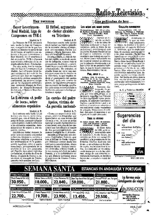 ABC SEVILLA 04-03-1998 página 109