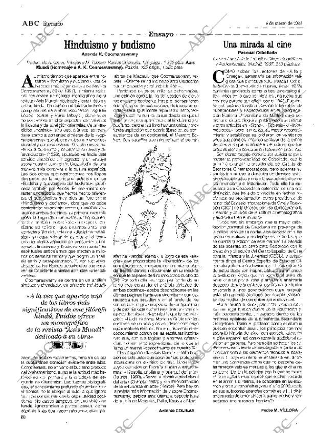 CULTURAL MADRID 06-03-1998 página 20