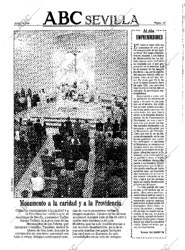 ABC SEVILLA 09-03-1998 página 45