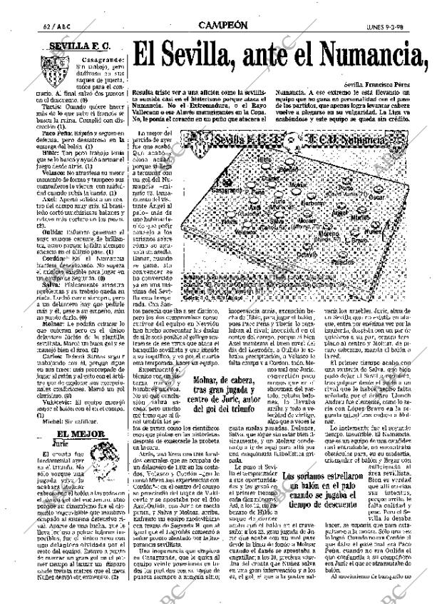 ABC SEVILLA 09-03-1998 página 62
