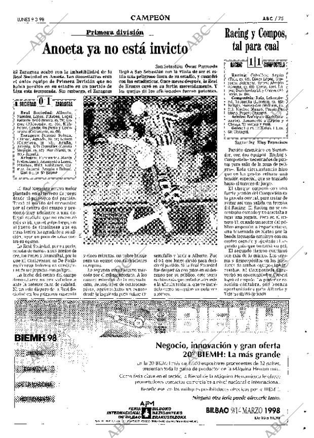 ABC SEVILLA 09-03-1998 página 75