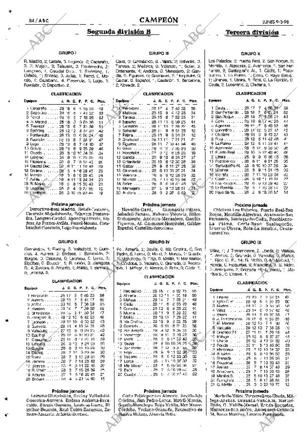 ABC SEVILLA 09-03-1998 página 84