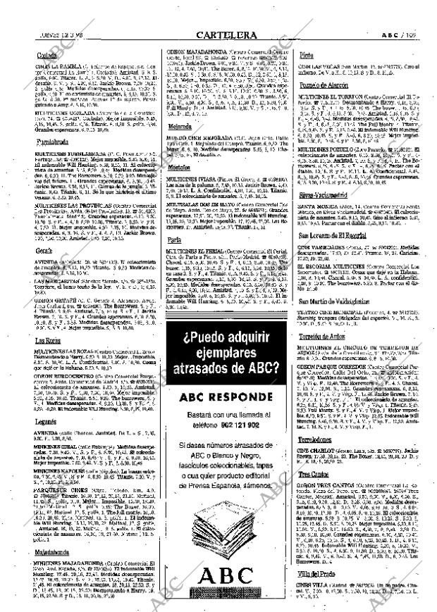 ABC MADRID 12-03-1998 página 109