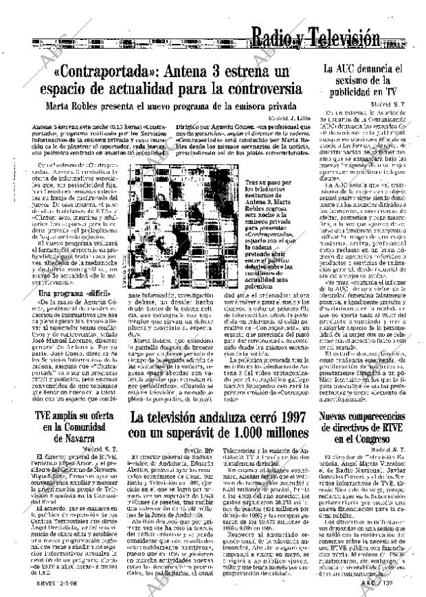 ABC MADRID 12-03-1998 página 139