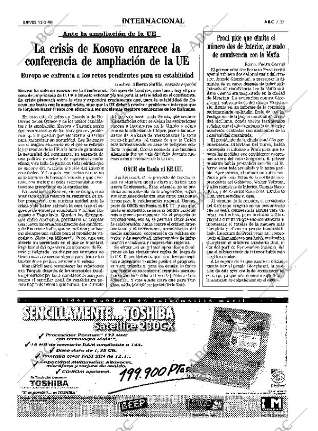 ABC MADRID 12-03-1998 página 33