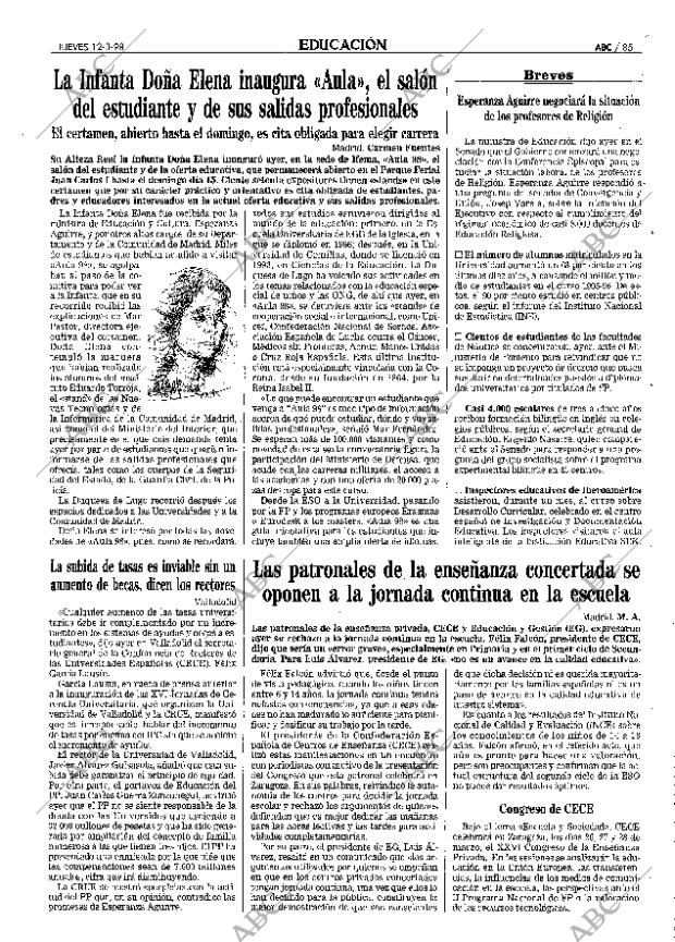 ABC MADRID 12-03-1998 página 85