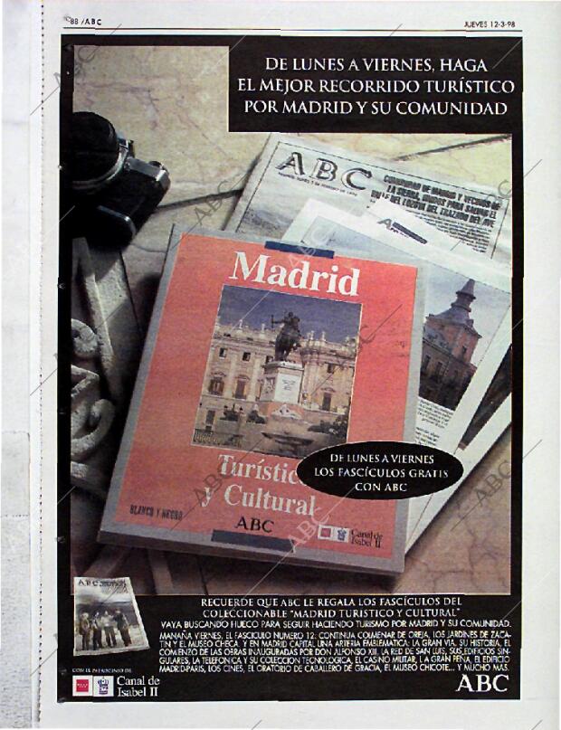 ABC MADRID 12-03-1998 página 88