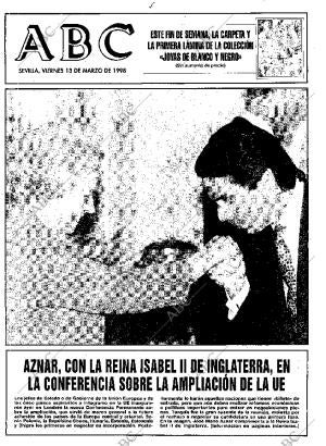 ABC SEVILLA 13-03-1998 página 1