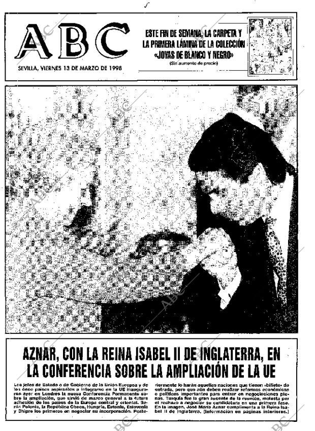 ABC SEVILLA 13-03-1998 página 1