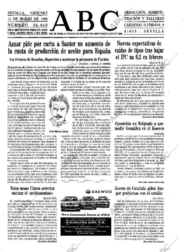 ABC SEVILLA 13-03-1998 página 19