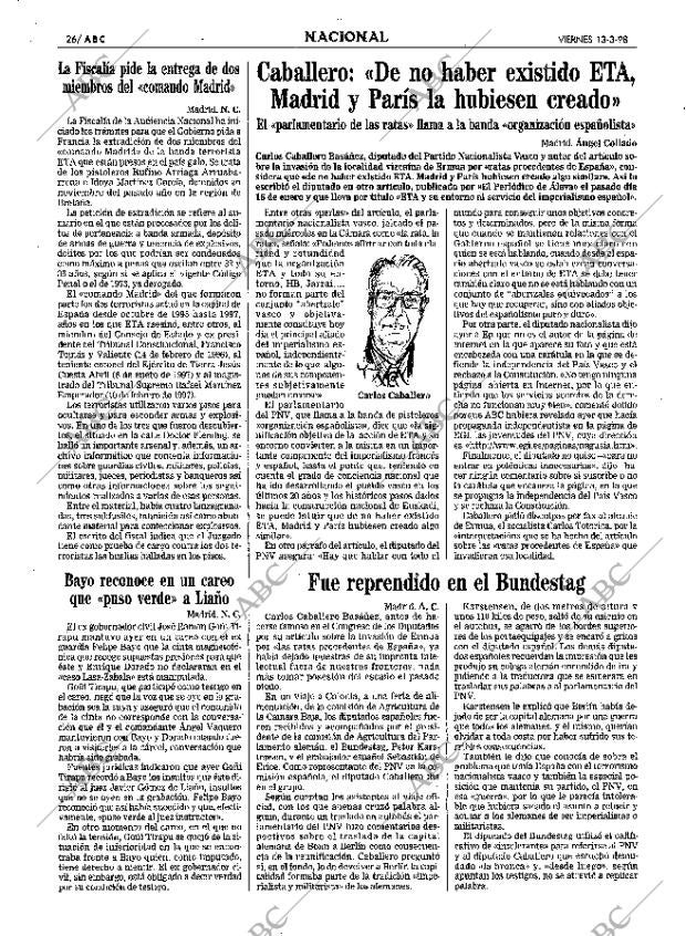 ABC SEVILLA 13-03-1998 página 26