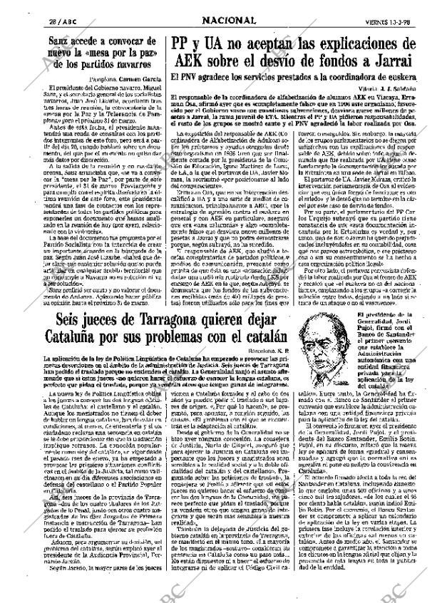 ABC SEVILLA 13-03-1998 página 28