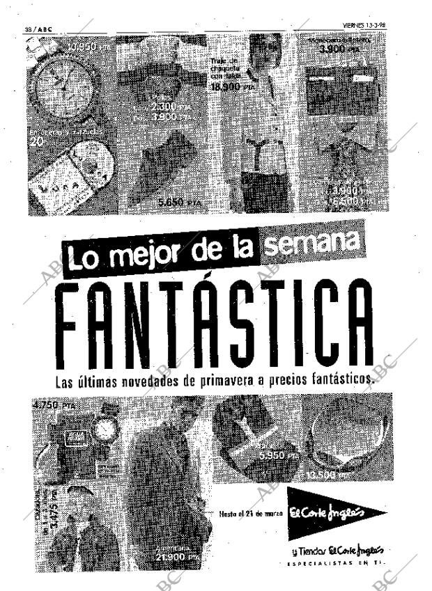 ABC SEVILLA 13-03-1998 página 38