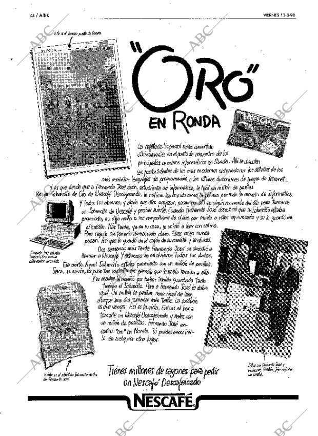 ABC SEVILLA 13-03-1998 página 44