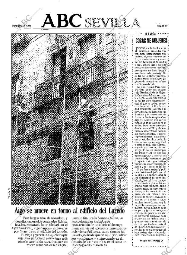 ABC SEVILLA 13-03-1998 página 49