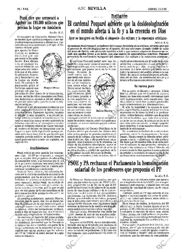 ABC SEVILLA 13-03-1998 página 58
