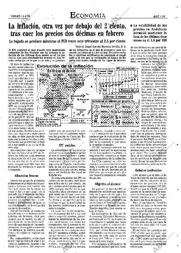 ABC SEVILLA 13-03-1998 página 69